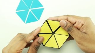 How to Make Color Changing Hexaflexagon [upl. by Oicram236]