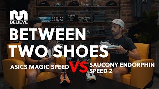 ASICS Magic Speed vs SAUCONY Endorphin Speed 2  Between Two Shoes [upl. by Llehcear]