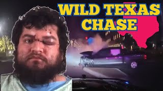 Insane Police Pursuit Texas Man Takes Cops On A Thrilling Run [upl. by Emor373]