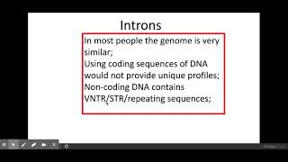 613 Manipulating genomes c DNA profiling [upl. by Claudie]