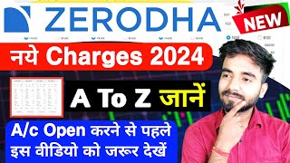 ZERODHA के नये CHARGES 2025 🔥 Best Demat Account In India 2025  All Zerodha Charges [upl. by Reldnahc545]