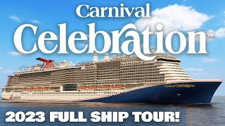 Carnival Celebration 2023 Full Cruise Ship Tour [upl. by Nickey518]