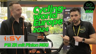 Pinion MGU im iSY P12 ZR auf der Cycling World Europe 2024 [upl. by Ariadne]