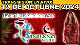 SINUANO NOCHE Resultado SINUANO NOCHE del SÁBADO 19 de octubre de 2024 [upl. by Paulsen]