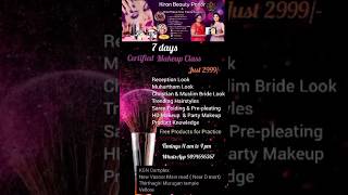 The Best Beautician course in Vellore itsmaaichannel5186 beauticianclass vellore [upl. by Assirram]