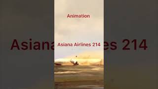 Plane Crash Animation vs Real life [upl. by Anatak]