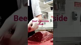 How to cut beef silverside steak [upl. by Nairde370]