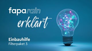 Faparain Einbauhilfen Filterpaket 3 [upl. by Stillmann]