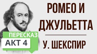 Ромео и Джульетта 4 акт Краткое содержание [upl. by Kay]