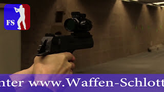 verschiedene Luftpistolen HW 45 mit schussfestem Red Dot [upl. by Forland]