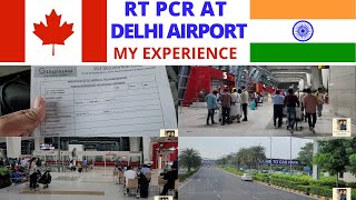 MY RT PCR TEST EXPERIENCE AT DELHI AIRPORT  DELHI AIRPORT RT PCR TEST  rt pcr test at airport [upl. by Finn324]