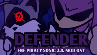 DEFENDER  Friday Night Funkin vs Piracy Sonic 20 FAN VIDEOOST [upl. by Esenwahs]