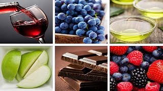 Top 10 Foods High In Polyphenols  Polyphenol Benefits and Side Effects [upl. by Ecylahs]