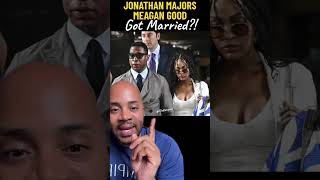 Did Jonathan Majors amp Meagan Good get married [upl. by Yetac643]