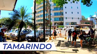 Part II TAMARINDO 🏄 Walking Through This Tourism Town  The Beach tourism costarica travelvlog [upl. by Alyehc]