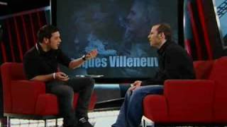 Jacques Villeneuve on The Hour with George Stroumboulopoulos [upl. by Adlez]