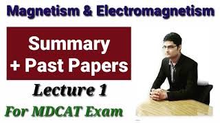 Summary  Past Papers of Magnetism and Electromagnetism Lecture 1 [upl. by Atnicaj315]