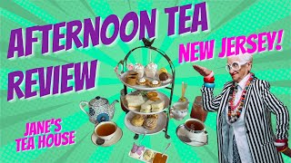 Afternoon Tea REVIEW Janes Tea House in Haddon Heights New Jersey Near Philadelphia USA [upl. by Corbie738]