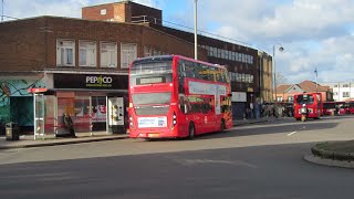 Electric Buses On London Bus Route U5 Uxbridge  Hayes [upl. by Funk708]