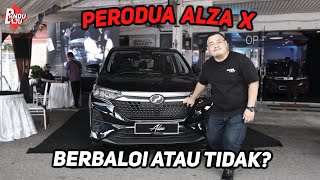 PERODUA ALZA X Apa Beza Dengan High Specs AV [upl. by Aivirt934]