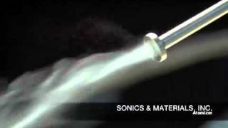 Ultrasonic Atomizer Sonics Materials [upl. by Lizned131]