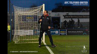 HIGHLIGHTS AFC Telford United vs Stourbridge Southern League Premier Central  27th January 2024 [upl. by Ettebab]