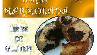 RECETA PASO A PASO DE TORTA MARMOLADA  SIN GLUTEN  SIN TACC [upl. by Lyman826]