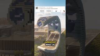 Aéroport  Votre ville écologique du futur Ep11 shorts short minecraft gaming [upl. by Touber458]