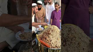 Famous Zaiqa Restaurant Channa Mewa Pulao  Juicy Big Meat Chunks  Tender Meat shorts viralshorts [upl. by Brigida929]