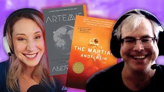 Exclusive Interview w Andy Weir Project Hail MaryThe Martian and Artemis [upl. by Merp]