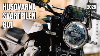 2025 New Husqvarna Svartpilen 801 Revealed [upl. by Yhtac928]