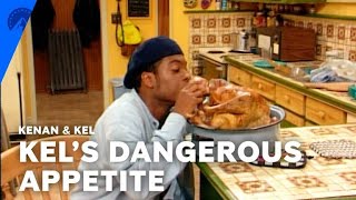 Kenan amp Kel  S2 E2  Kels Dangerous Appetite  Paramount [upl. by Tail739]