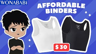 An Affordable Chest Binder Brand  WONABABI [upl. by Darrey635]