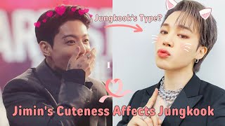 How Jimins Cuteness Affects Jungkook Jimin is Jungkooks Type Jungkook Calling Jimin Cute 2024 [upl. by Nishi]