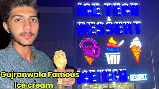 Ice Tech Dessert 🍨 ice cream with friends Gujranwala famous ice tech so interesting amp amazing vlog [upl. by Bernardina]