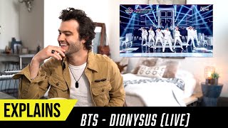 Producer Explains BTS  Dionysus Live [upl. by Handel]