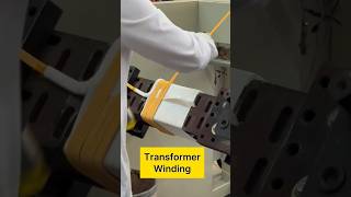 transformer winding machine fanfitting power windingmachine transformer [upl. by Amsa]