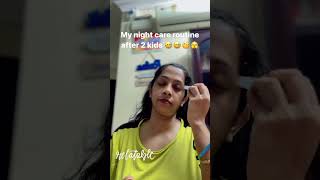 My night care routine funnyvideo funnyshorts subcribemychannel followme MagicalMitu [upl. by Atirys]