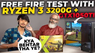 AMD Ryzen 3 3200G  GTX 1050ti Free Fire Gaming Test [upl. by Aicemaj]