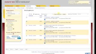 An Introduction to EndNote Web [upl. by Lakym]