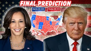 US Election FINAL PREDICTION Donald Trump vs Kamala Harris [upl. by Leonerd]