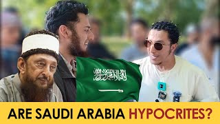 Shamsi Debates Student Of Imran Hosein Are Saudi Arabia Hypocrites  Speakers Corner [upl. by Notsehc]