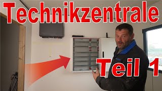 Die Technikzentrale Teil1 😱Feldverteiler und Wechselrichter 😋 Freunde des Stroms 💡 [upl. by Nairot]