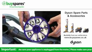 How To Remove the Filters From a Dyson DC19 Vacuum Cleaner [upl. by Arayk]