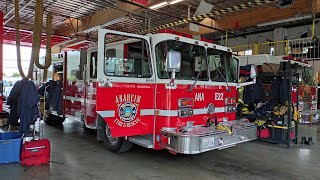 Anaheim Fire amp Rescue 2001 Spartan Baron 6618 [upl. by Tobye]