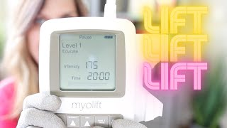 How TO DO A Basic Microcurrent treatment Myolift  NuFace [upl. by Susana]