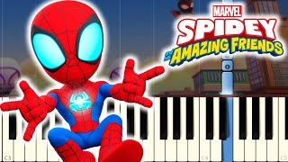 Theme Song  Marvels Spidey and his Amazing Friends [upl. by Pros722]