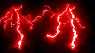 Intense Red Thunderstorm Flashing Lightning 10 Hours 4K Long Screensaver  Wallpaper  Background [upl. by Camilo476]