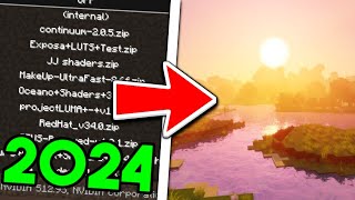 How To Download Shaders On Minecraft PC 2024  Windows Mac Linux [upl. by Amarillis452]