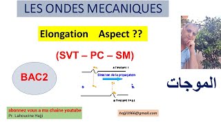 Onde mécanique  Elongation ou Aspect comment faire [upl. by Tiffi]